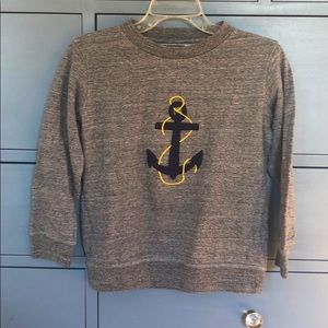 APC Novelty Embroidered Anchor Sweatshirt